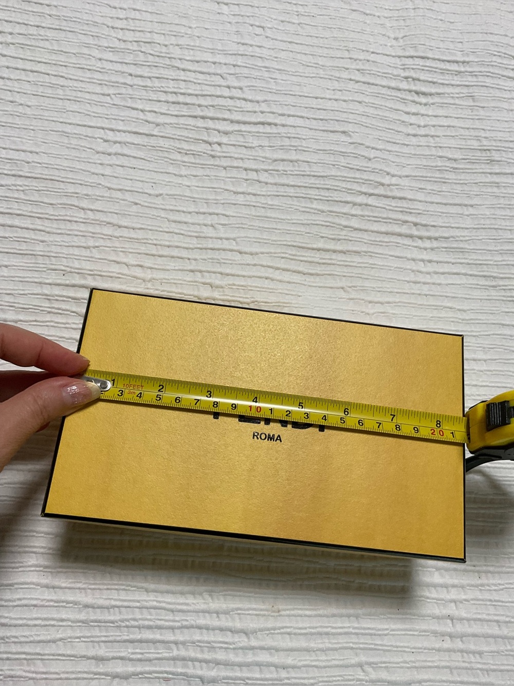 Fendi Yellow Accessory Box - Picture 2 of 4
